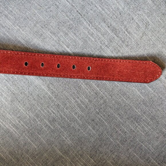 Leather Belt Brown Mens Western Cowboy DKBL Buckle - Picture 7 of 11